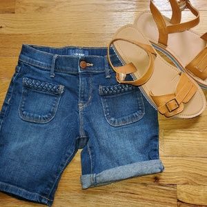 Old Navy Bermuda shorts big girl sz 8